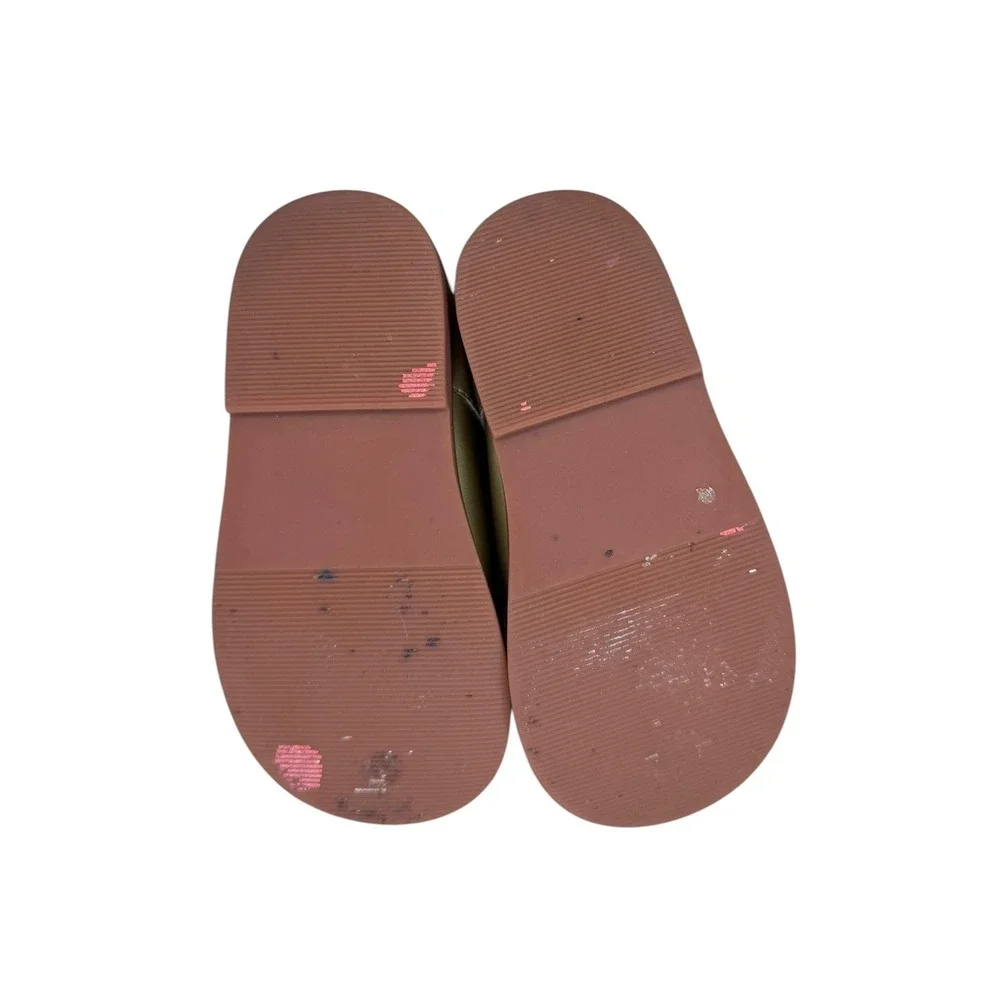 Felix & Flora Gold Metallic Mary Jane T-Strap Shoes Toddler Girls Size 5W 13.5CM